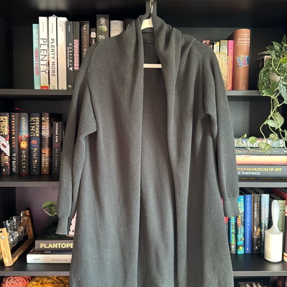 Haliee Convertible Cardigan dark green - Picture 1 of 3